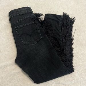 LEVIS fringe jeans!